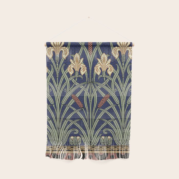 William Morris Iris Art Wall Hanging Gallery Image 1