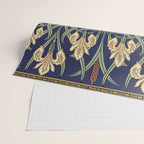 William Morris Iris Art Wrapping Paper Gallery Image 2