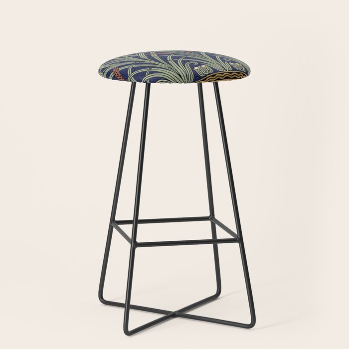 William Morris Iris Art Stool Gallery Image 1