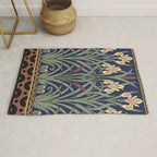 William Morris Iris Art Rug Gallery Image 1