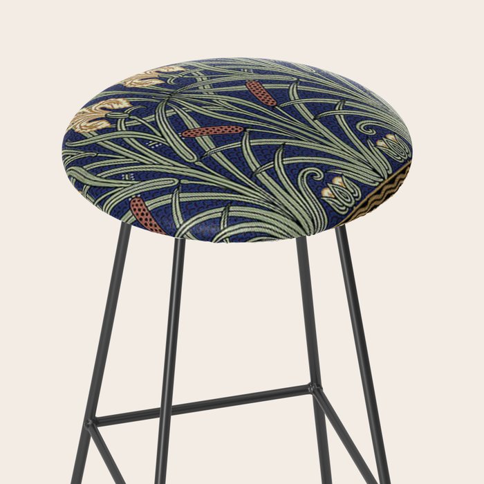William Morris Iris Art Stool Gallery Image 2