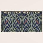 William Morris Iris Art Desk Mat Gallery Image 3