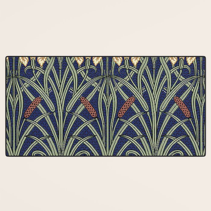 William Morris Iris Art Desk Mat Gallery Image 3