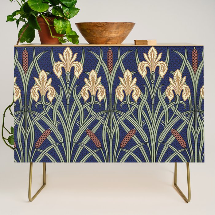 William Morris Iris Art Credenza Gallery Image 1