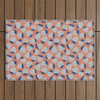Inky Strawberries Outdoor Rug Gallery Image 1