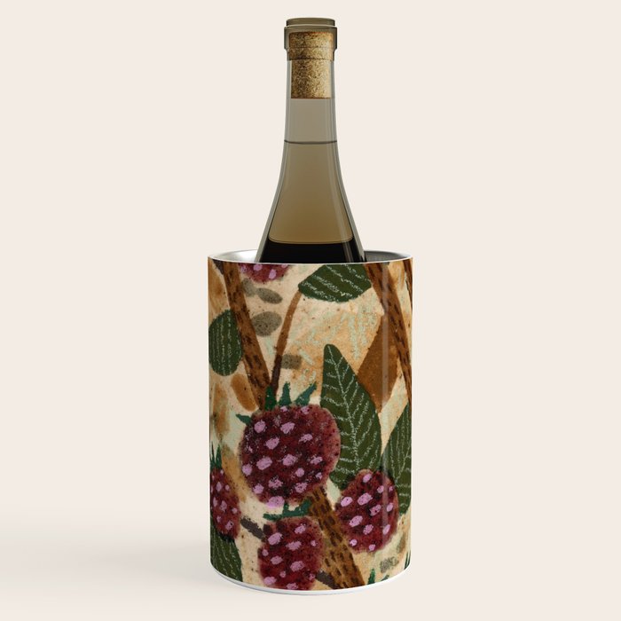 In Season in Red Raspberry and Forest Green Wine Chiller Gallery Image 3