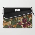 In Season in Red Raspberry and Forest Green Laptop Sleeve Gallery Image 2