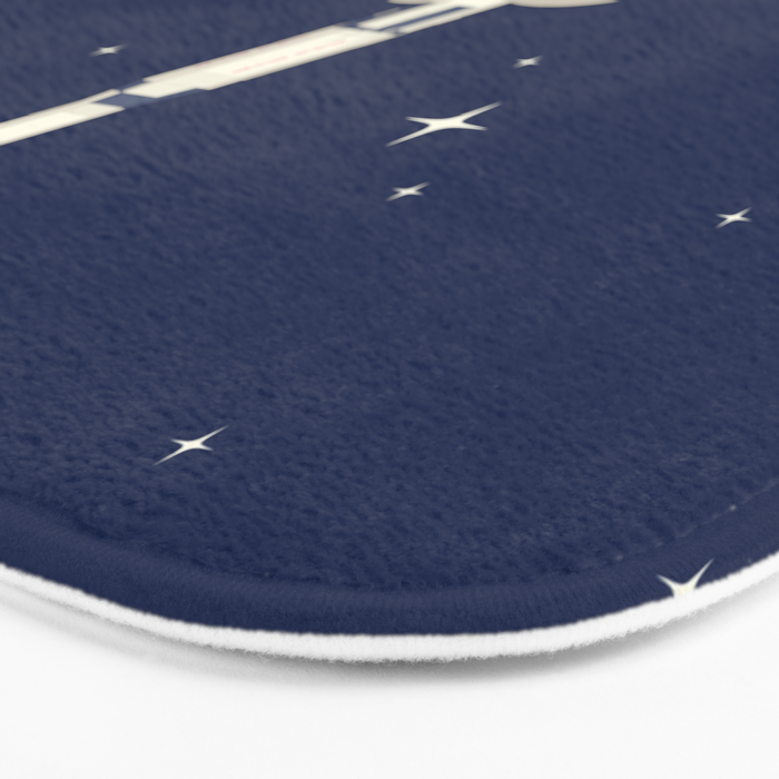 Apollo 11 Space - Saturn Rocket A Bath Mat Gallery Image 3