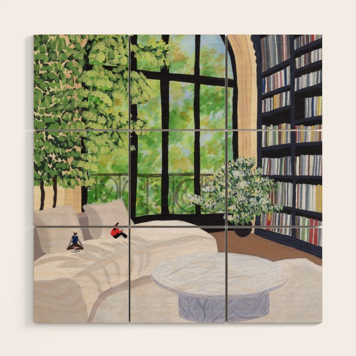 Cosy corner Wood Wall Art Gallery Image 1