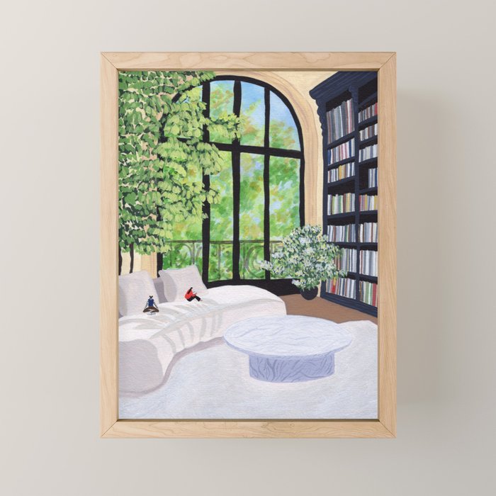 Cosy corner Mini Art Print Gallery Image 1