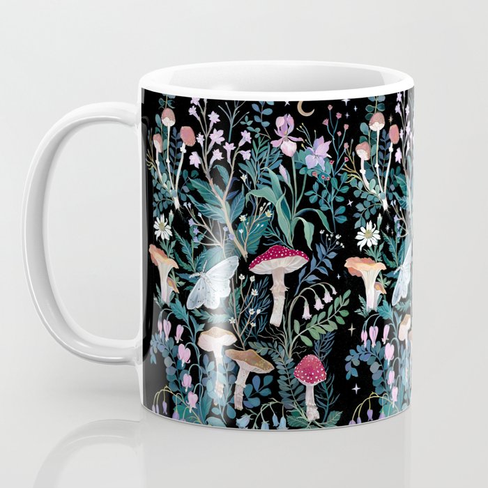 Night Mushrooms Coffee Mug Gallery Image 3