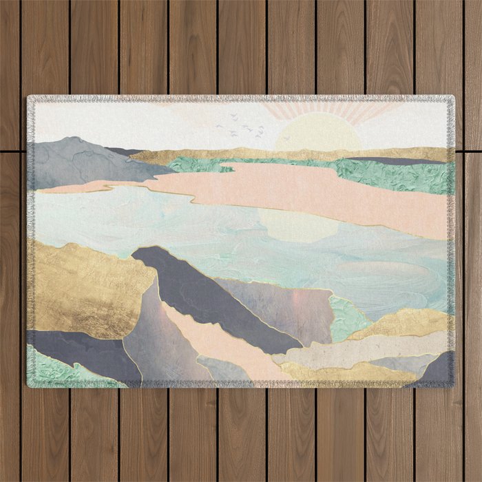 Sunrise Beach Outdoor Rug Gallery Image 1