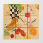 Fresh Brunch Wood Wall Art Gallery Image 1