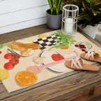 Fresh Brunch Outdoor Rug Gallery Image 2