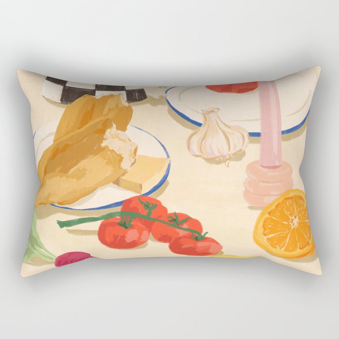 Fresh Brunch Rectangular Pillow Gallery Image 1