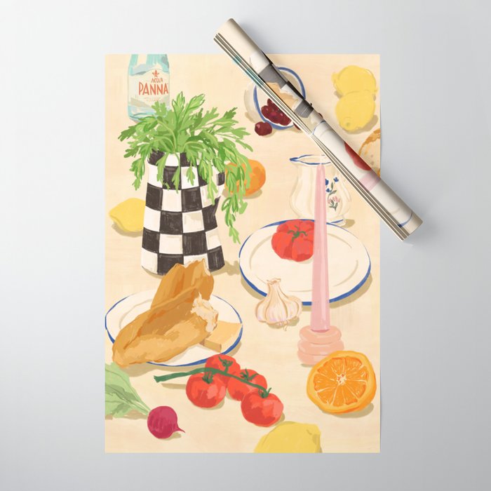 Fresh Brunch Wrapping Paper Gallery Image 1