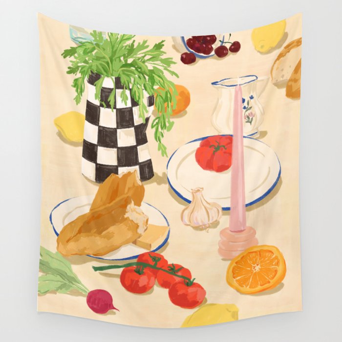 Fresh Brunch Wall Tapestry Gallery Image 4