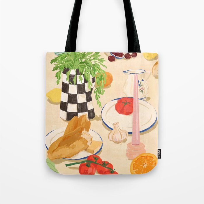 Fresh Brunch Tote Bag Gallery Image 1