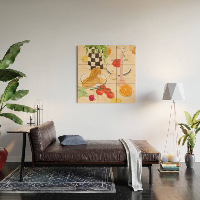 Fresh Brunch Wood Wall Art Gallery Image 2