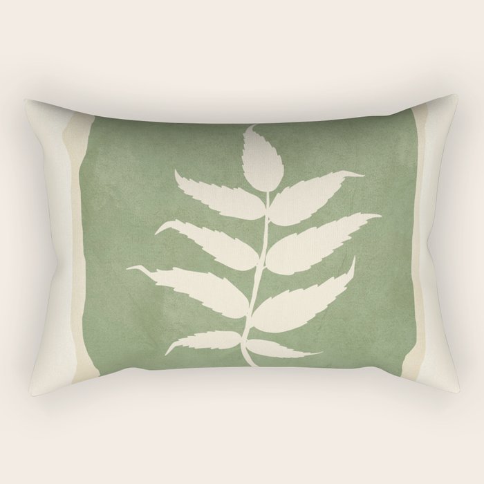 Leaf Design 19 Rectangular Pillow Gallery Image 2