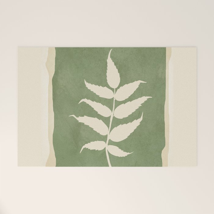 Leaf Design 19 Welcome Mat Gallery Image 1