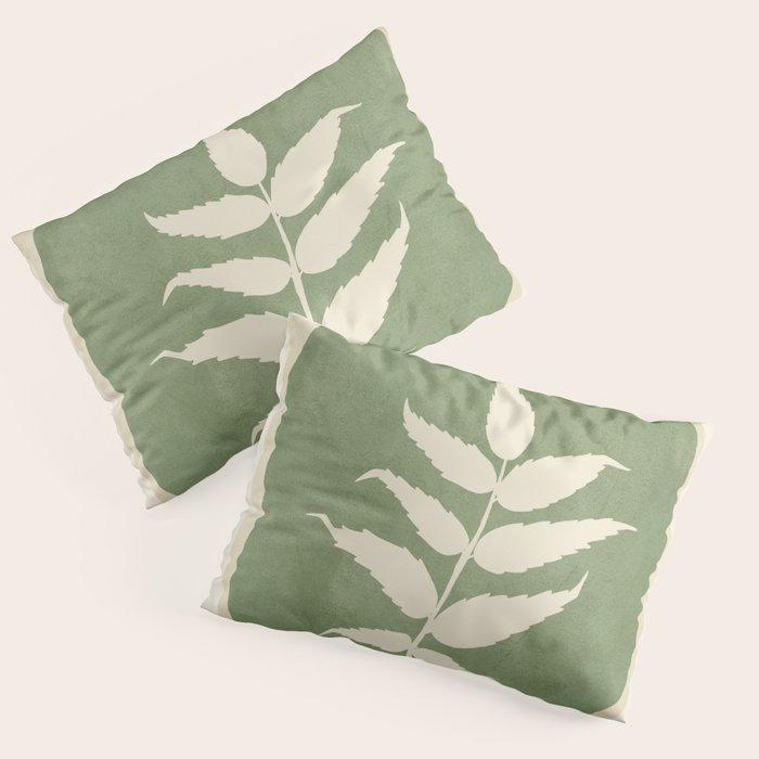 Leaf Design 19 Pillow Sham Gallery Image 1