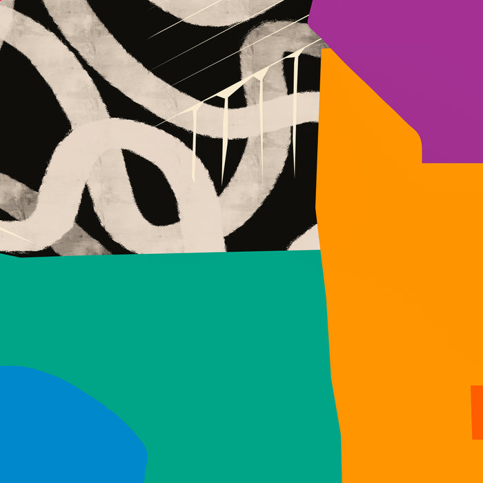 Mid Century Collage | PATTERN 07: The Retro Edition Coffee Mug Gallery Image 2