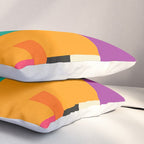 Mid Century Collage | PATTERN 07: The Retro Edition Pillow Sham Gallery Image 3