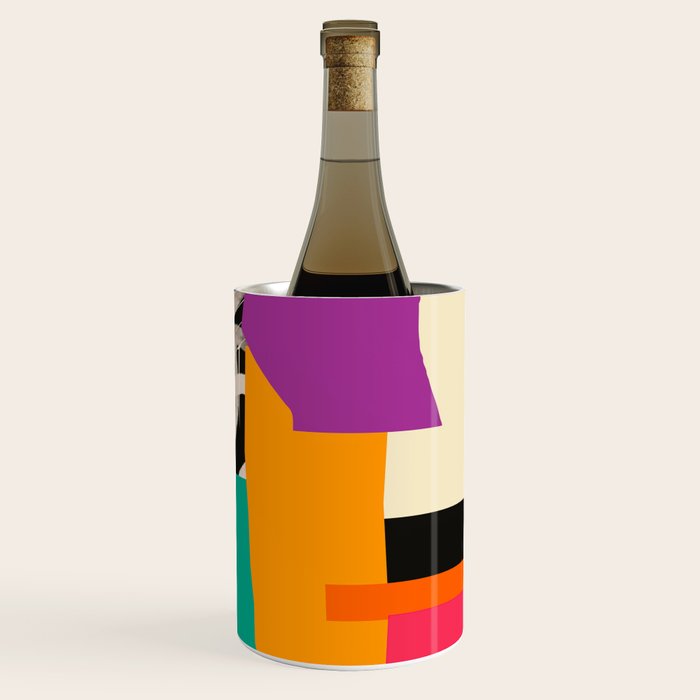 Mid Century Collage | PATTERN 07: The Retro Edition Wine Chiller Gallery Image 3