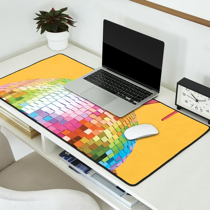 Lights of the Disco 2 Desk Mat Gallery Image 2