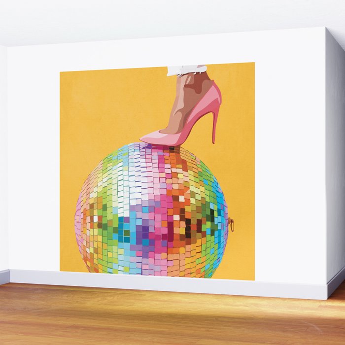 Lights of the Disco 2 Wall Mural Gallery Image 2