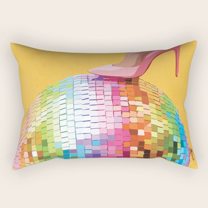 Lights of the Disco 2 Rectangular Pillow Gallery Image 2