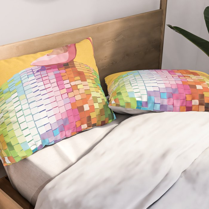 Lights of the Disco 2 Pillow Sham Gallery Image 2