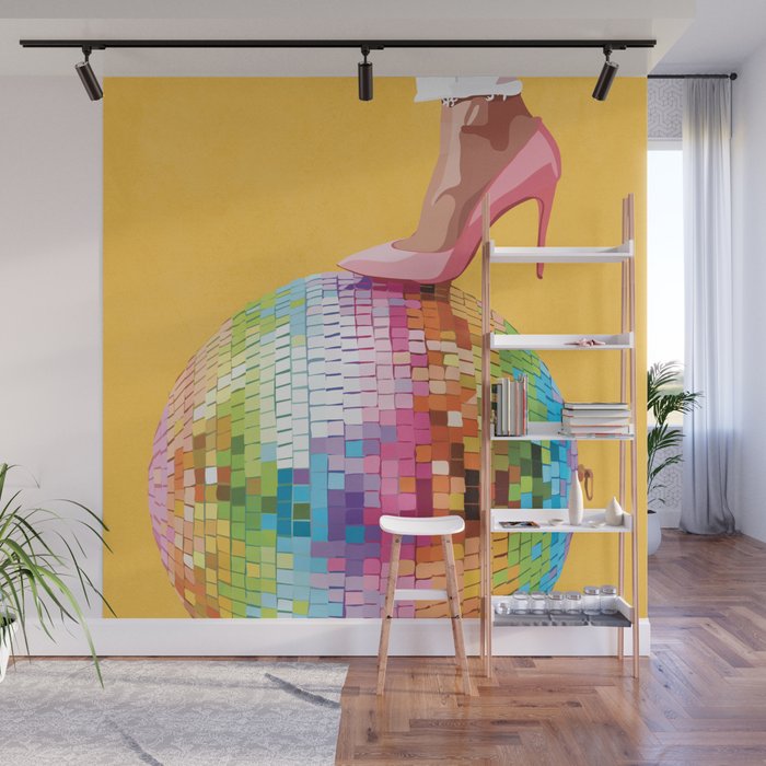 Lights of the Disco 2 Wall Mural Gallery Image 1