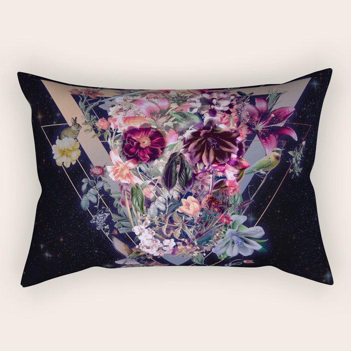 New Skull Rectangular Pillow Gallery Image 1