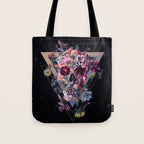 New Skull Tote Bag Gallery Image 1