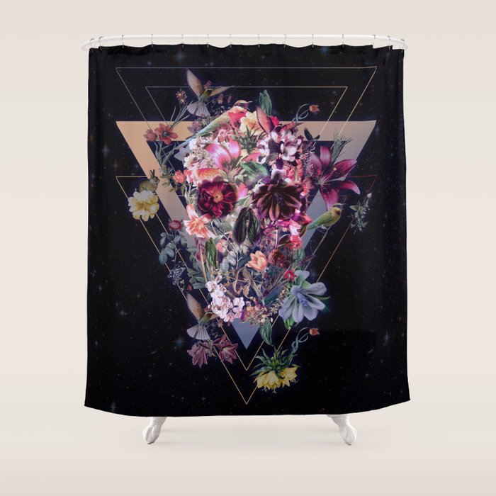 New Skull Shower Curtain Gallery Image 1