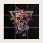 New Skull Wood Wall Art Gallery Image 1