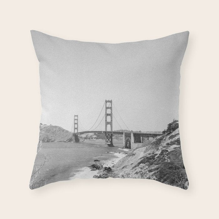 GOLDEN GATE BRIDGE IV / San Francisco, California Throw Pillow Gallery Image 1