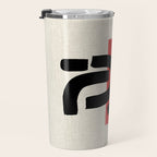 Red Round Travel Mug Gallery Image 3