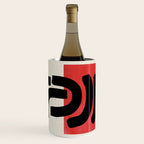 Red Round Wine Chiller Gallery Image 1