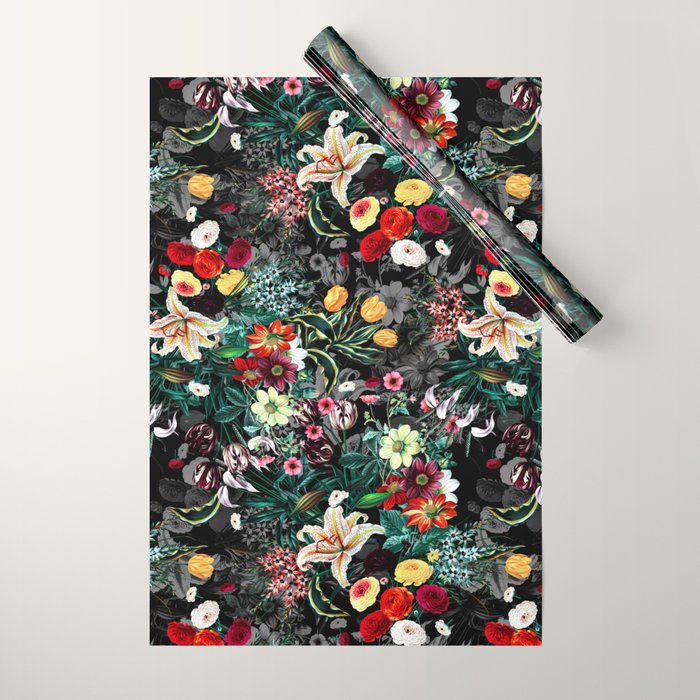 Summer Botanical Garden XII Wrapping Paper Gallery Image 1