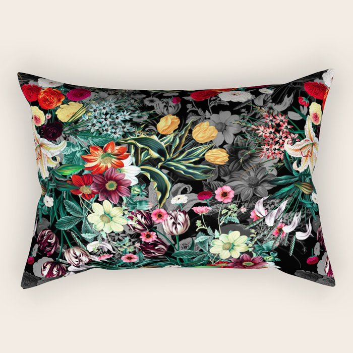 Summer Botanical Garden XII Rectangular Pillow Gallery Image 2