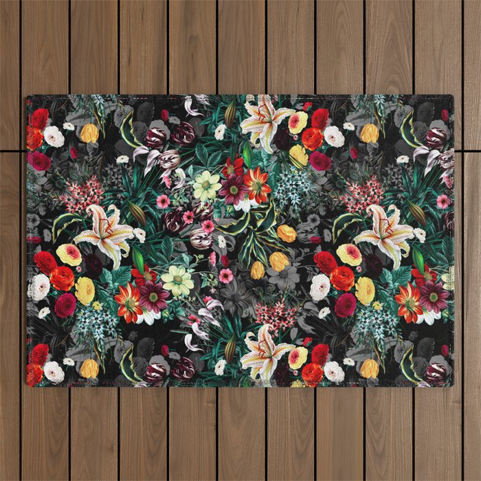 Summer Botanical Garden XII Outdoor Rug Gallery Image 1