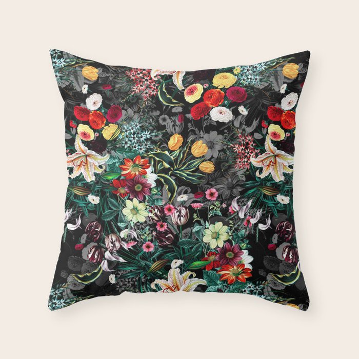 Summer Botanical Garden XII Throw Pillow Gallery Image 6