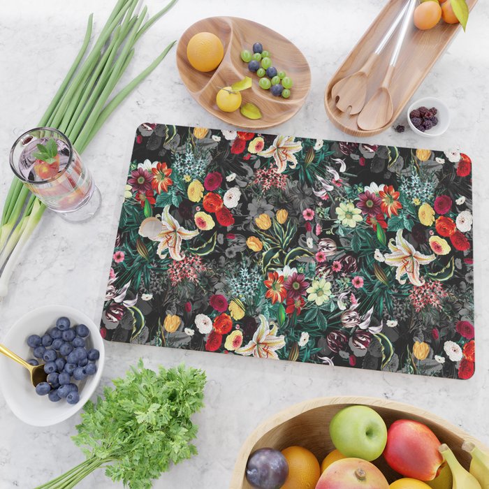 Summer Botanical Garden XII Cutting Board Gallery Image 2