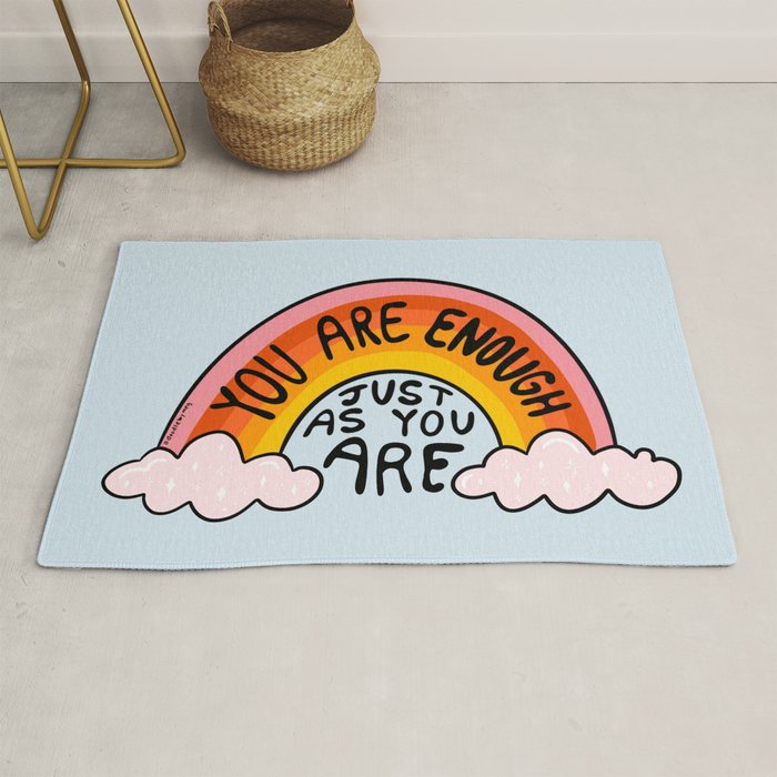You Are Enough Rug Gallery Image 1