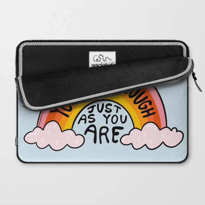 You Are Enough Laptop Sleeve Gallery Image 2
