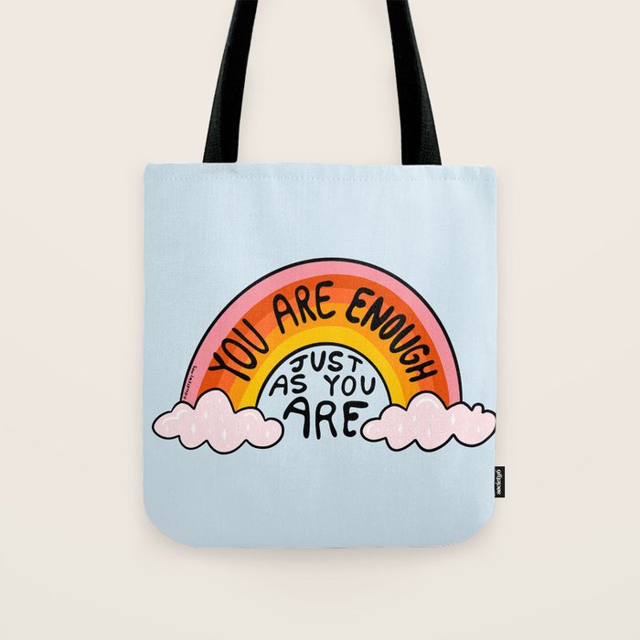 You Are Enough Tote Bag Gallery Image 1