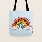 You Are Enough Tote Bag Gallery Image 1